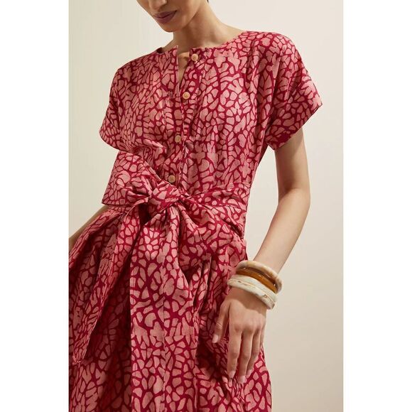 Anthropologie -SIKA Mosaic Mini Dress NOT belt included - Picture 5 of 10